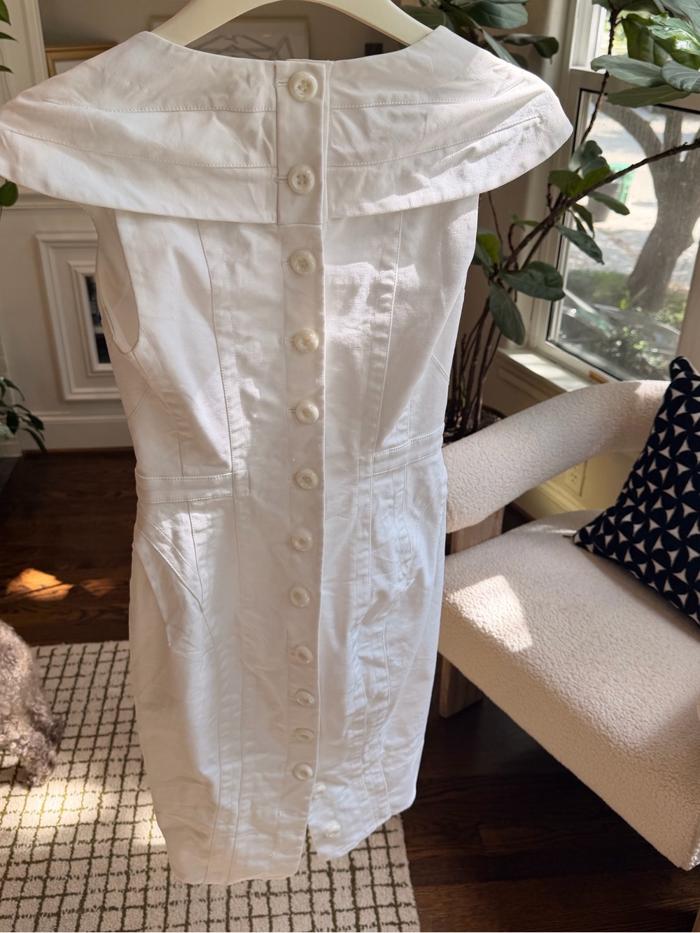 Byron Lars Anthropologie Beguile White Dress